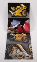 DUCATI: A large fold out color sales booklet 'Ducati Model Year 2000' model photographs to one side, with model specification data to rear [Location: Melbourne] - 2