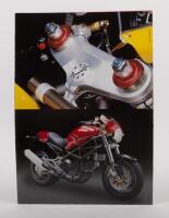 DUCATI: A large fold out color sales booklet 'Ducati Model Year 2000' model photographs to one side, with model specification data to rear [Location: Melbourne] - 3