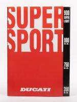 DUCATI SUPER SPORT: A 1993 fold out colour sales brochure covering Ducati SS models including 900SL, 900SS, 750SS & 350SS [Location: Melbourne]