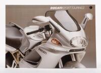 SPORT TOURING 2: A colour single sheet 1998 Ducati Sport Touring 2 sales brochure [Location: Melbourne]
