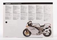 SS 900 FE: A colour single sheet 1998 Ducati Super Sport FE sales brochure [Location: Melbourne]&nbsp; - 2