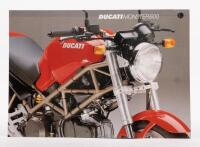 MONSTER 600: A colour single sheet 1998 Ducati&nbsp;Monster 900 sales brochure [Location: Melbourne]