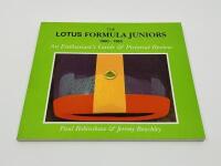 THE LOTUS FORMULA JUNIORS 1960-1963: softcover book by Paul Robinshaw & Jeremy Bouckley, published by R.B. Publications [Location: Sydney]