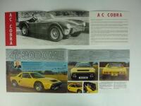 AC: Two AC brochures, Cobra & 3000 ME models - 3