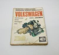 VOLKSWAGEN: A group of three workshop manuals [Location: Sydney] - 3