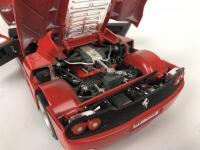 FERRARI: Three 1:18/1:16 scale Ferrari cars (NB description) - 12