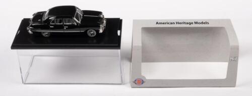 FORD SINGLE SPINNER: A 1:43 scale Ford single spinner sedan, finished in black paintwork