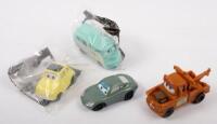PIXAR CARS McDONALDS: A collection of 4 models, these are from Mc Donalds as part of a happy meal purchase, these include iconic vehicles from the CARS movie including, Sally, Fillmore, Luigi, Mater&nbsp;