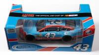 PETTY NASCAR: A 1:24 scale 2013 Ford fusion NASCAR model, the number #43 race car is finished in the traditional Petty blue paintwork