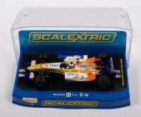 SCALEXTRIC&nbsp;RENAULT F1: A 2008 Renault F1&nbsp;scalextric model, this model is the number #5 Fernando Alonso 22&nbsp;livery