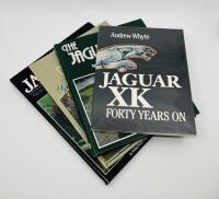 JAGUAR: Four publications relating to the Jaguar XK and related models including &lsquo;Original Jaguar XK&rsquo; by Phillip Porter, &lsquo;The Jaguar XK&rsquo; by Chris Harvey and &lsquo;Jaguar D-type & XKSS Super Profile&rsquo; by Andrew Whyte [Location: Sydney]