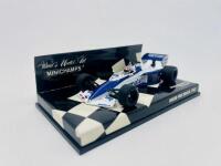 BRABHAM: A 1:43 scale model by Minichamps of the Brabham BT52, driven by Nelson Piquet in the 1983 Brazil GP,&nbsp;complete with original display case [Location: Sydney] - 2