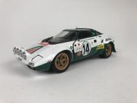 LANCIA: Three 1:18 scale Lancia rally cars (NB description) - 27