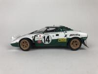 LANCIA: Three 1:18 scale Lancia rally cars (NB description) - 28