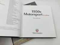 BOOKS: Two books relating to motor sport photography including &lsquo;Track Pass: A Photographer&rsquo;s View of Motor Racing 1950-1980&rsquo; by Geoff Goddard and &lsquo;1950s Motorsport in colour&rsquo; by Martyn Wainwright, both in very good condition with dust jackets wrapped in p - 2