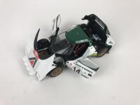LANCIA: Three 1:18 scale Lancia rally cars (NB description) - 34