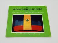 BOOKS: Five publications relating to motor racing including 'With Flying Colours: The Pirelli Album of Motor Sport&rsquo; by L. J. K. Straight, Derek Forsyth & Robert Newman, &lsquo;Milestones behind the marque&rsquo; by Paul Sheldon and &lsquo;The Lotus Formula Juniors 1960-196 - 3
