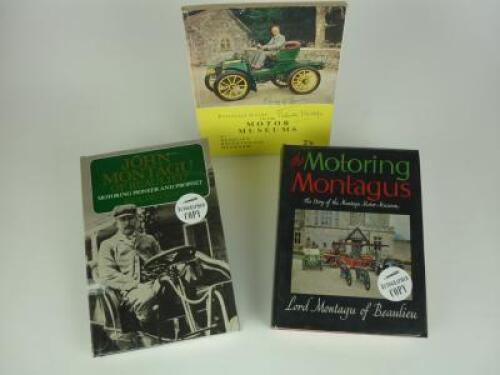 MONTAGU: A group of books related to the Montagu family. All with Montagu signatures.