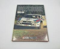 RALLYCOURSE: A collection&nbsp;of four Rallycourse annuals, Volumes 1-4 inclusive covering the Group B era, all in very good condition with dust jackets wrapped in protective plastic [Location: Sydney] - 3