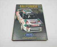 RALLYCOURSE: A collection of four Rallycourse annuals, Volumes 12-15 inclusive covering the Group A era, all in very good condition with dust jackets wrapped in protective plastic [Location: Sydney] - 2