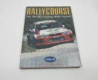 RALLYCOURSE: A collection of four Rallycourse annuals, Volumes 16-19&nbsp;inclusive covering the WRC&nbsp;era, all in very good condition with dust jackets wrapped in protective plastic [Location: Sydney] - 3