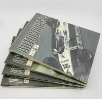 AUTOCOURSE: A collection of four Autocourse annuals Volumes 29-32&nbsp;inclusive (covering the period 1979-1980&nbsp;to 1982-1983), all in very good condition with dust jackets wrapped in protective plastic [Location: Sydney]