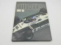 AUTOCOURSE: A collection of four Autocourse annuals Volumes 29-32&nbsp;inclusive (covering the period 1979-1980&nbsp;to 1982-1983), all in very good condition with dust jackets wrapped in protective plastic [Location: Sydney] - 5