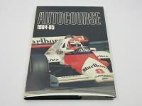 AUTOCOURSE: A collection of four Autocourse annuals Volumes 33-36&nbsp;inclusive (covering the period 1983-1984&nbsp;to 1986-1987), all in very good condition with dust jackets wrapped in protective plastic [Location: Sydney] - 3