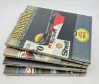 AUTOCOURSE: A collection of four Autocourse annuals Volumes 37-40&nbsp;inclusive (covering the period 1987-1988 to 1990-1991), all in very good condition with dust jackets wrapped in protective plastic [Location: Sydney]