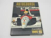 AUTOCOURSE: A collection of four Autocourse annuals Volumes 41-44&nbsp;inclusive (covering the period 1991-1992&nbsp;to 1994-1995), all in very good condition with dust jackets wrapped in protective plastic [Location: Sydney] - 2