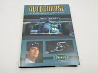 AUTOCOURSE: A collection of four Autocourse annuals Volumes 41-44&nbsp;inclusive (covering the period 1991-1992&nbsp;to 1994-1995), all in very good condition with dust jackets wrapped in protective plastic [Location: Sydney] - 5