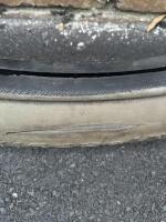 MICHELIN: An interesting Michelin 1010x90 Michelin tyre, approx 104cm diameter overall - 5