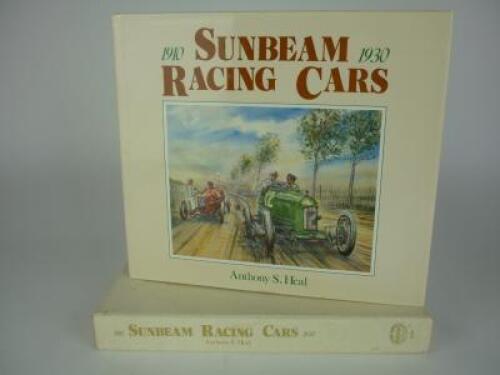 SUNBEAM: '1910 Sunbeam Racing Cars 1930' hardcover book by Anthony Heal.