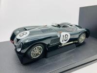 JAGUAR: A 1:18 scale model by AutoArt of the C-type 1953 Le Mans winner, in original packaging [Location: Sydney]
