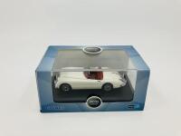 JAGUAR: A 1:43 scale model by Oxford of the XK150 Roadster in Old English White, in original packaging [Location: Sydney} - 5