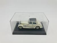 JAGUAR: A 1:43 scale model by Oxford of the SS 2 1/2-litre Saloon in Cream, in original packaging [Location: Sydney] - 4