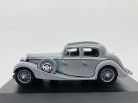 JAGUAR: A 1:43 scale model by Oxford of the SS 2 1/2-litre Saloon in Lavender, in original packaging [Location: Sydney] - 2