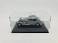 JAGUAR: A 1:43 scale model by Oxford of the SS 2 1/2-litre Saloon in Lavender, in original packaging [Location: Sydney] - 6