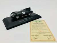 JAGUAR: A 1:43 scale model by Quartzo&nbsp;of the D-type 1955 Le Mans winner, Limited Edition in original packaging [Location: Sydney] - 2
