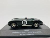 JAGUAR: A 1:43 scale model by Quartzo&nbsp;of the C-type 1953 Le Mans winner, Limited Edition in original packaging [Location: Sydney]