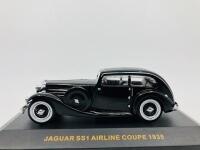 JAGUAR: A 1:43 scale model by IXO Museum of the SS1 Airline Coupe, in original packaging [Location: Sydney] - 2