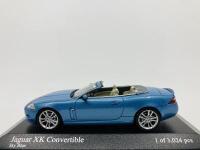 JAGUAR: A 1:43 scale model by Minichamps of the XK Convertible in Sky Blue, Limited Edition (3,024&nbsp;pieces), in original packaging [Location: Sydney]