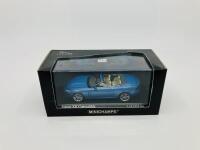 JAGUAR: A 1:43 scale model by Minichamps of the XK Convertible in Sky Blue, Limited Edition (3,024&nbsp;pieces), in original packaging [Location: Sydney] - 3