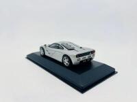 MCLAREN: A 1:43 scale model by Minichamps of the McLaren F1 in silver, complete with original packaging [Location: Sydney] - 3