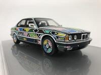 BMW: Pair of 1:18 scale BMW art cars (NB description) - 18