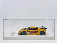 MCLAREN: A 1:43 scale model by True Scale Miniatures of the McLaren MP4-12C GT3 in orange, complete with original packaging [Location: Sydney] - 7