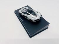 MCLAREN: A 1:43 scale model by Autoart of the McLaren P1 in silver, complete with original packaging [Location: Sydney] - 4