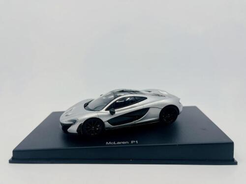 356b · MCLAREN: A 1:43 scale model by Autoart of the McLaren P1 in silver, complete with original packaging [Location: Sydney]