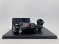 Plymouth: A 1:43 scale model by Eagle Collectables&nbsp;of the 1964 Plymouth Belvedere in black, complete with original packaging [Location: Sydney]