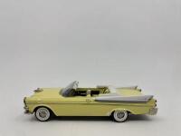 DODGE: A 1:43 scale model by Western Models of the Dodge Custom Royal Lancer Convertible in yellow, complete with original packaging [Location: Sydney]